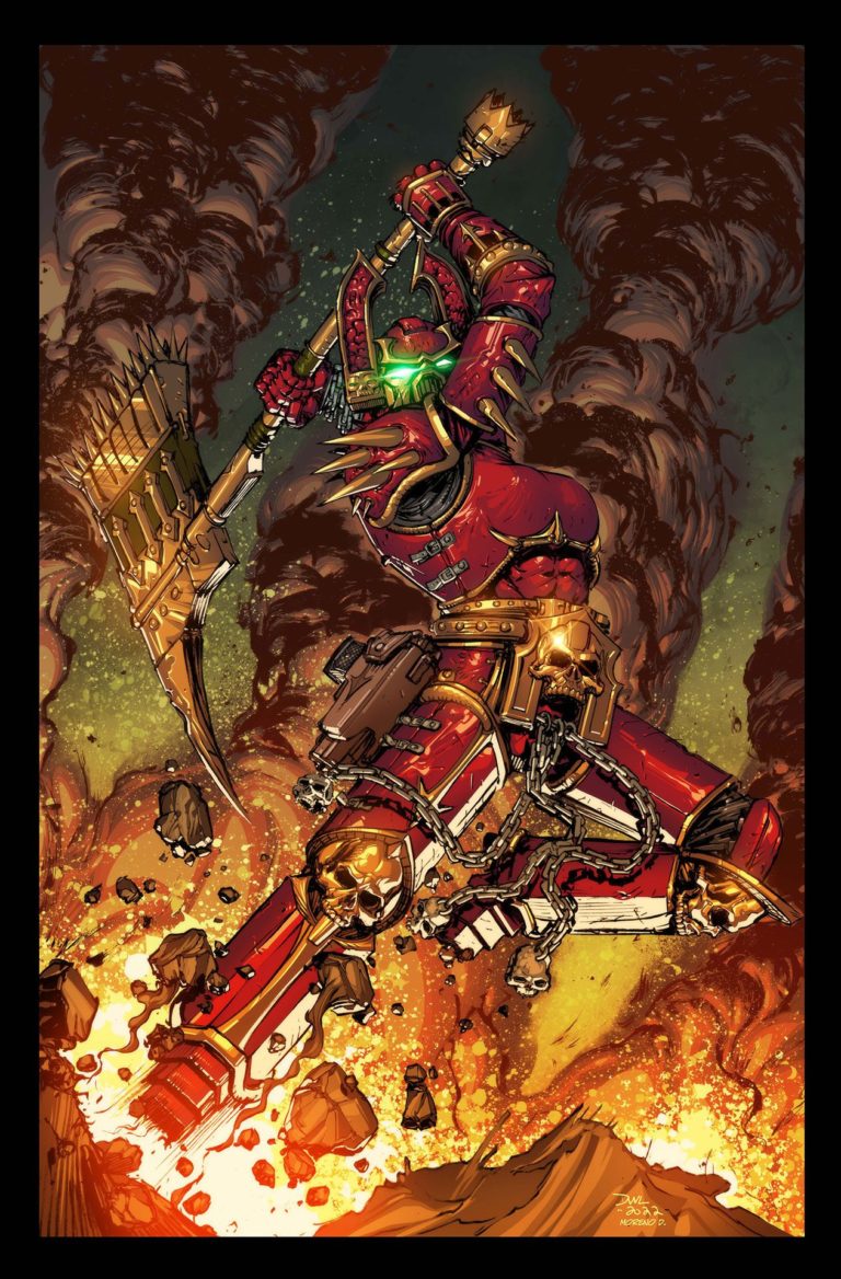 Female Kharn the Betrayer by Carlos Moreno D. Female Kharn the Betrayer by Carlos Moreno D.