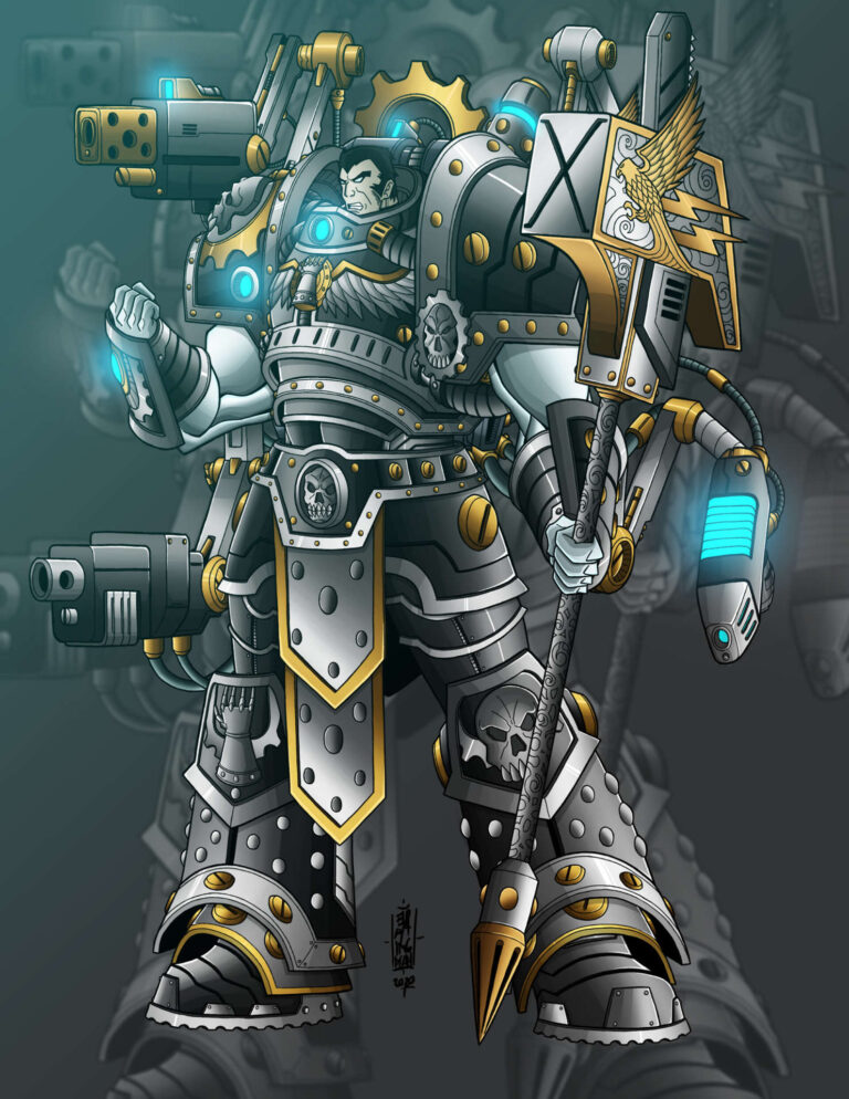 Ferrus Manus by Charles Bautista 