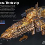 Gloriana Battleship by Phinyx Studio (phinyx_studio)