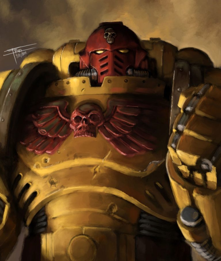 Emperor’s Fist Sergeant by Frost Llamzon 