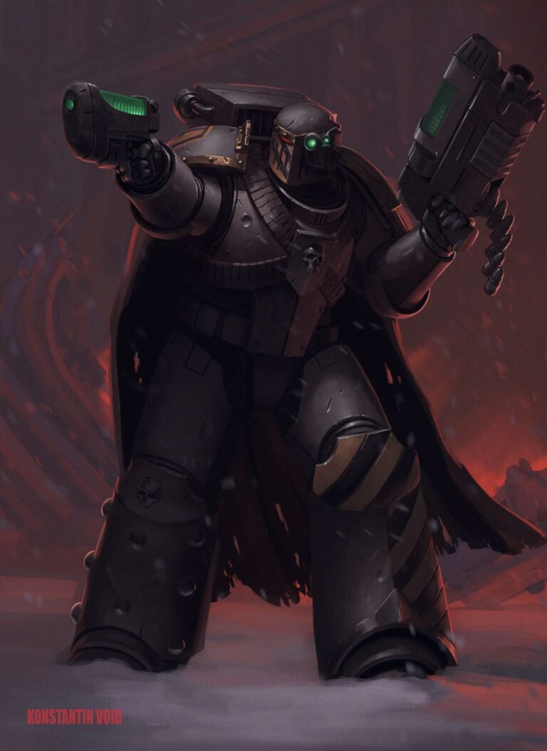 Iron Warrior Dude by Konstantin Void 