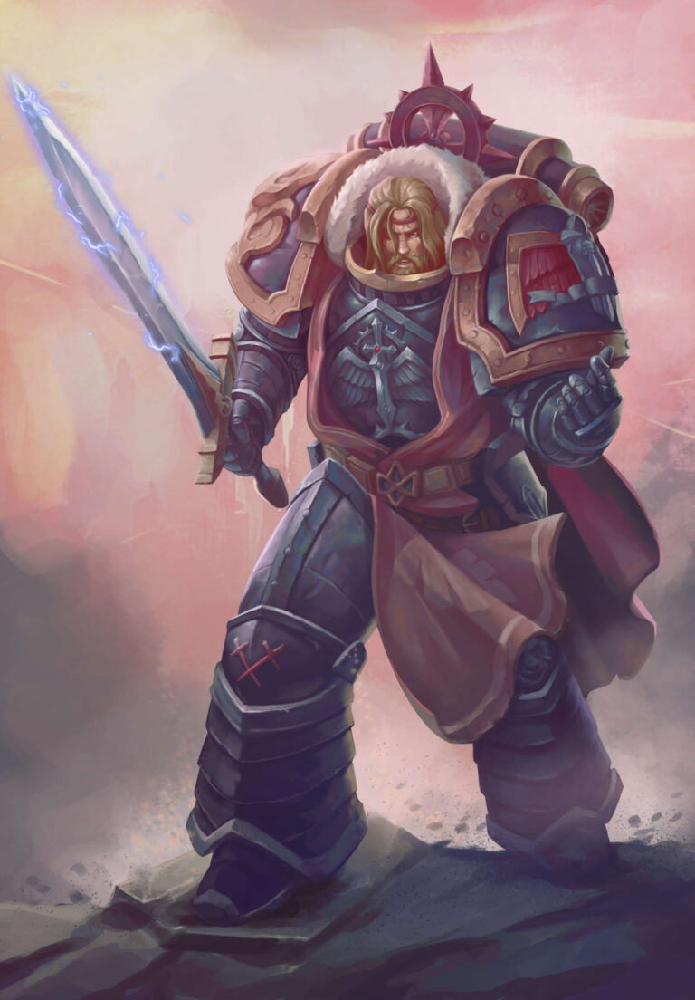 Lion El’Jonson by Vitaly Perevoshikov 