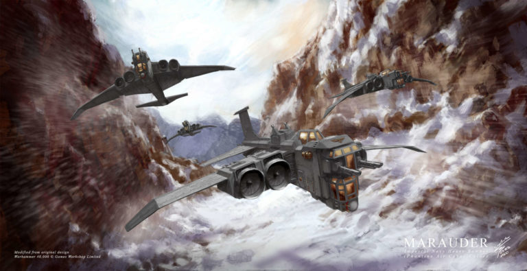 Marauder Bomber by Thananan Pipatchalalai 