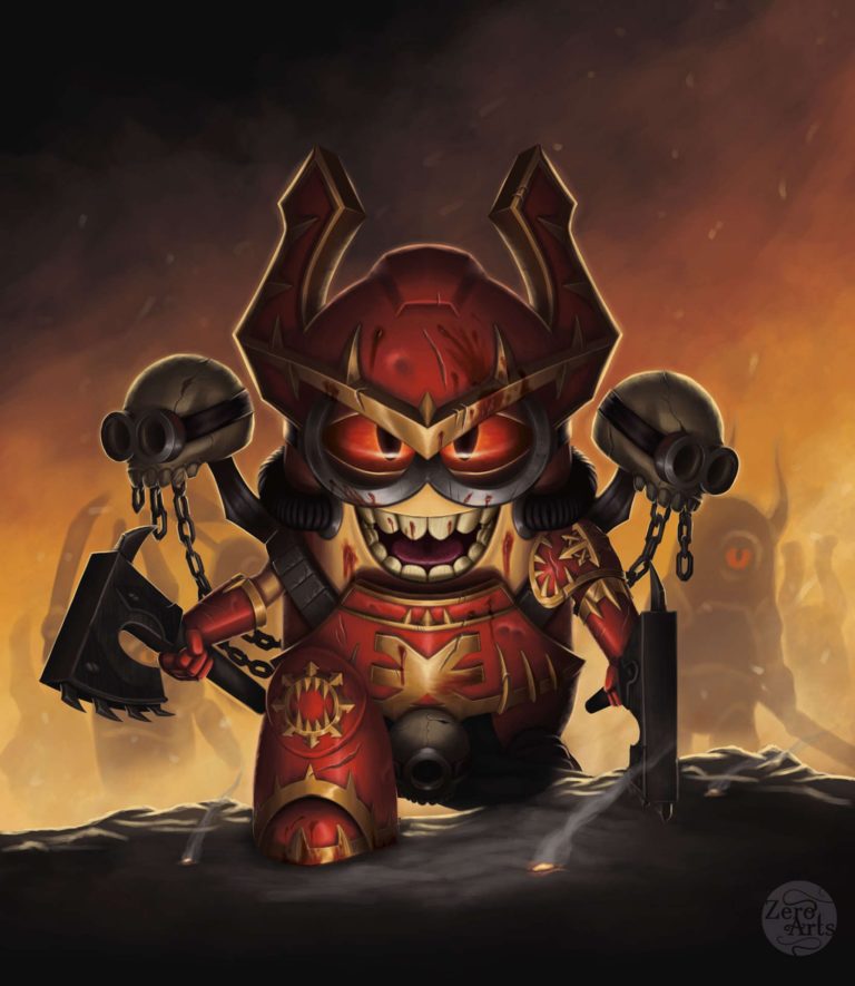 Minion of Khorne by Bartłomiej Vetinari Minion of Khorne by Bartłomiej Vetinari