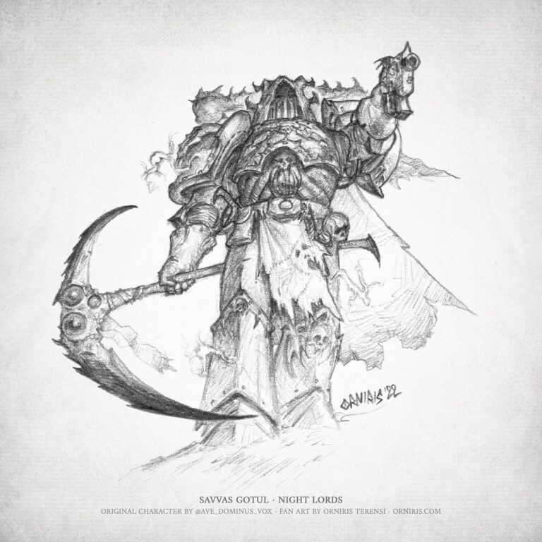 Night Lords: Savvas Gotul by Orniris Terensi 