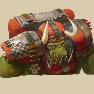 Ork Boyz by Stanton Feng