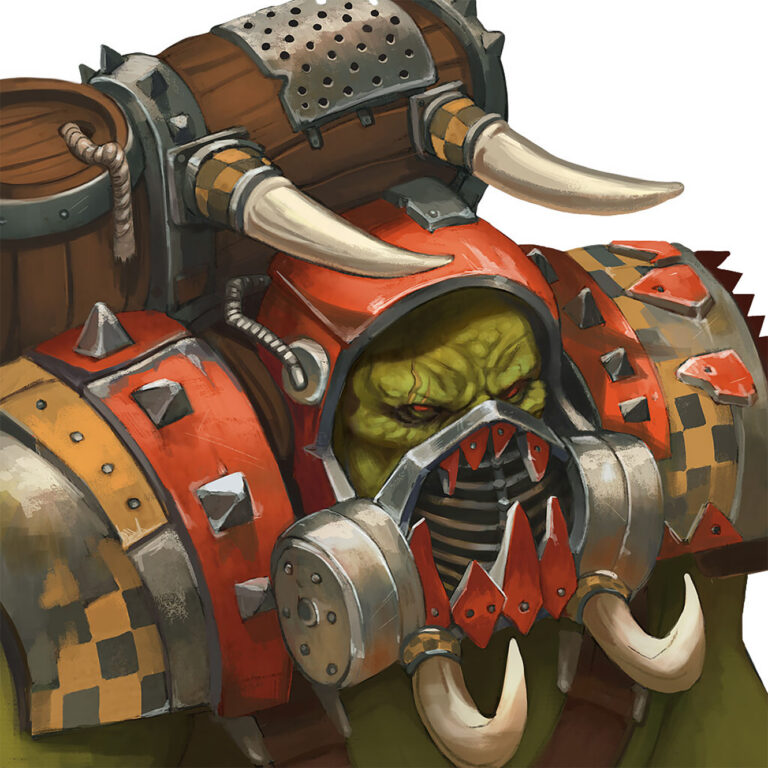 Ork Pilot by Frida E. Arntsen 
