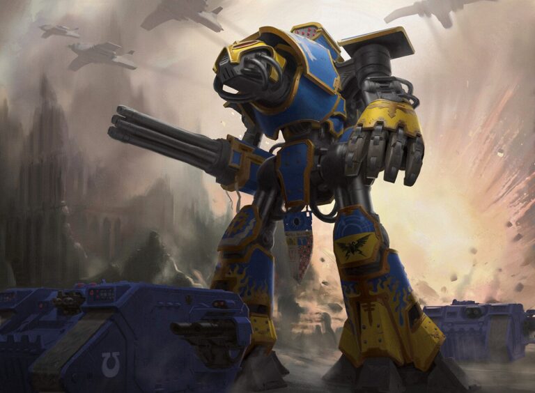 Reaver Titan by Philip Helliwell 