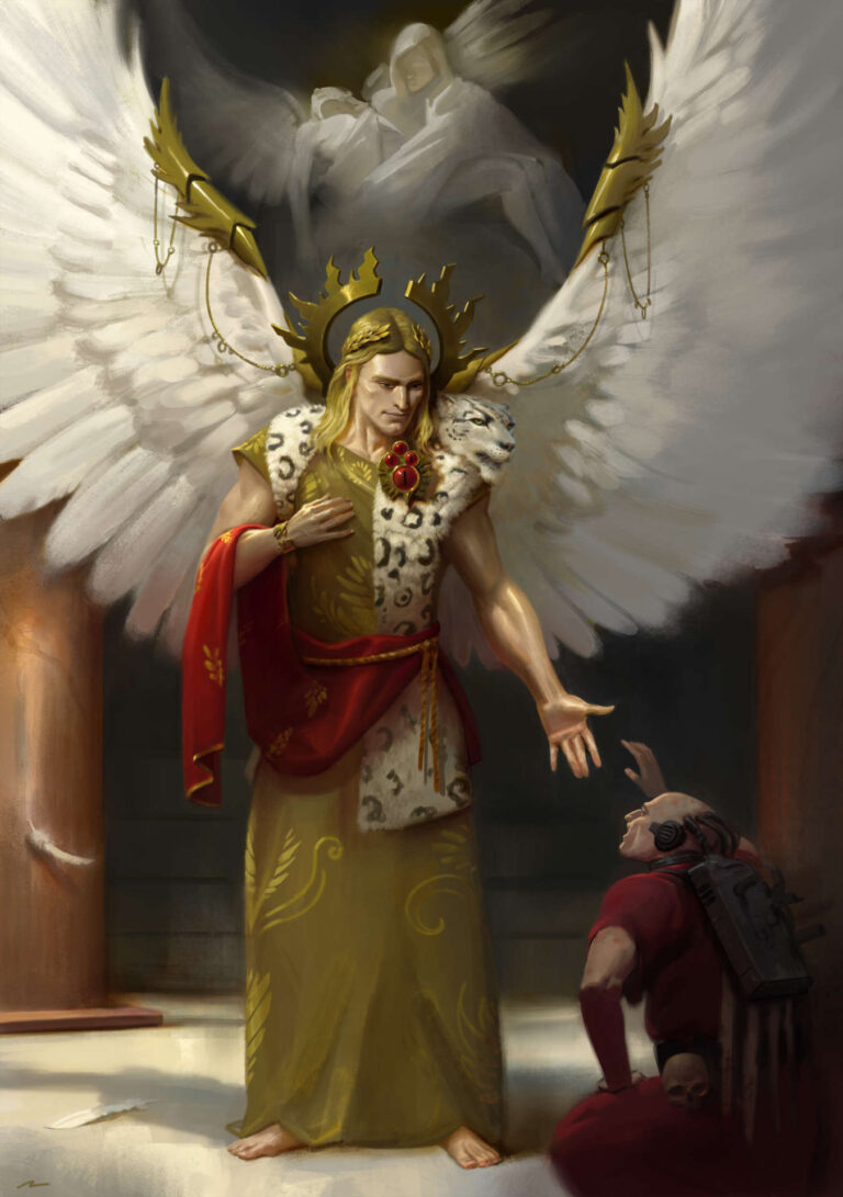 Sanguinius by Mauro Belfiore 