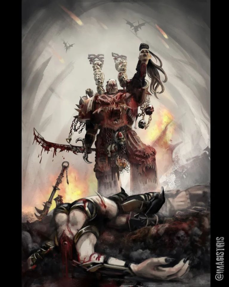 Skhraal ‘Skullface’ by Imagist Iris 