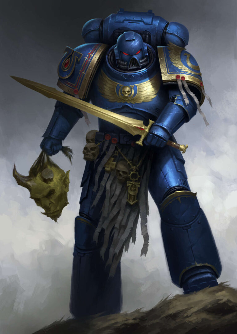Space Marine by Bogdan Tomchuk 