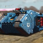 Space Marine Land Raider by Brian J Murphy (wootusart)