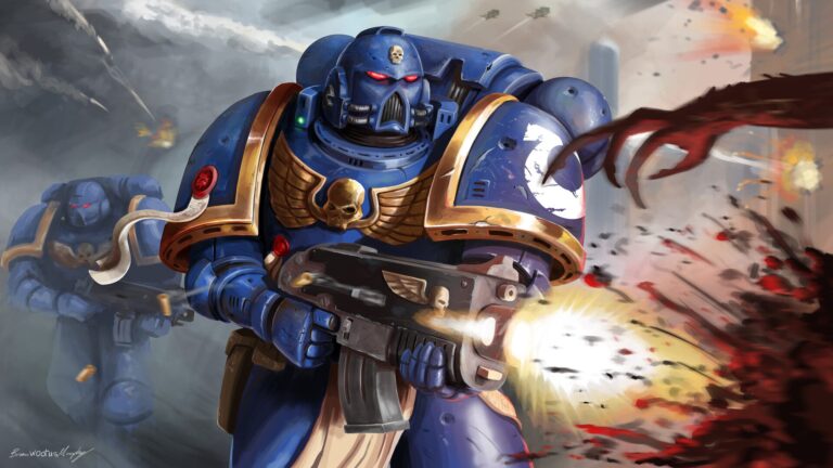 Space Marines by Brian J Murphy 