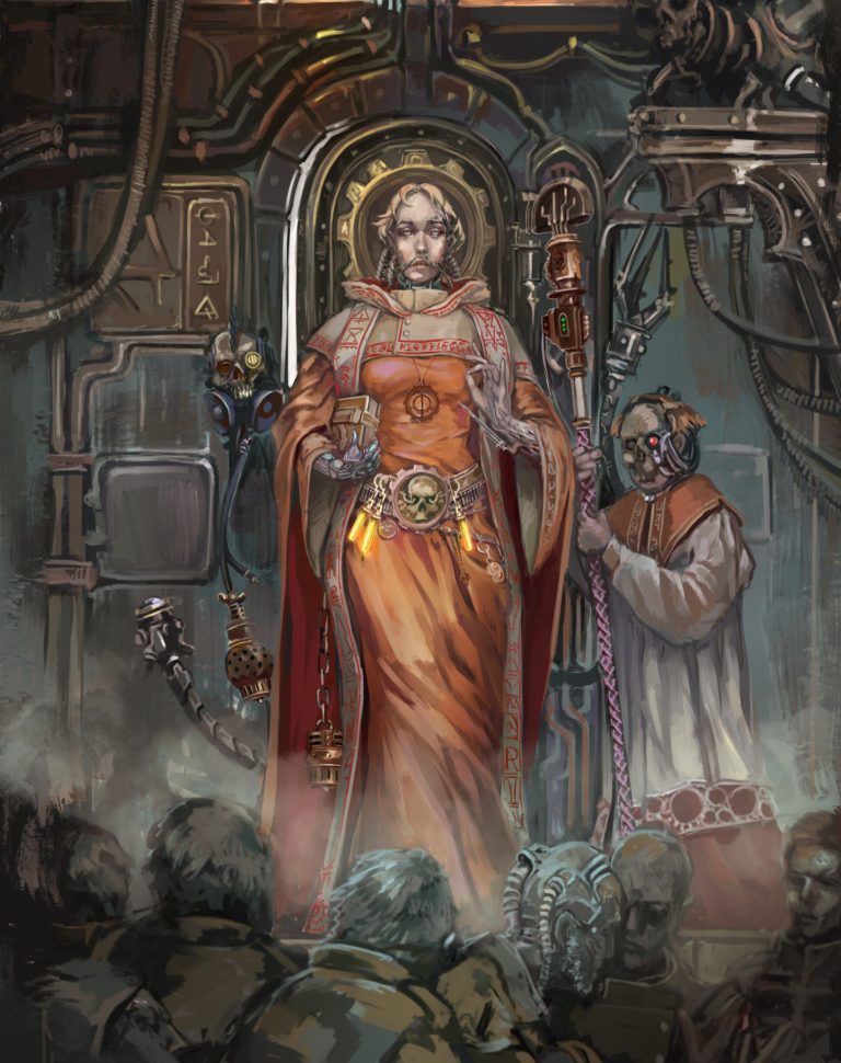 Tech-Priestess by Nictanova 