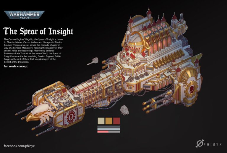 The Spear of Insight by Phinyx Studio 