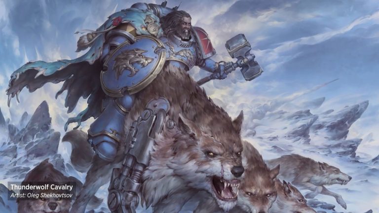 Thunderwolf Cavalry by Oleg leshiy Shekhovtsov 