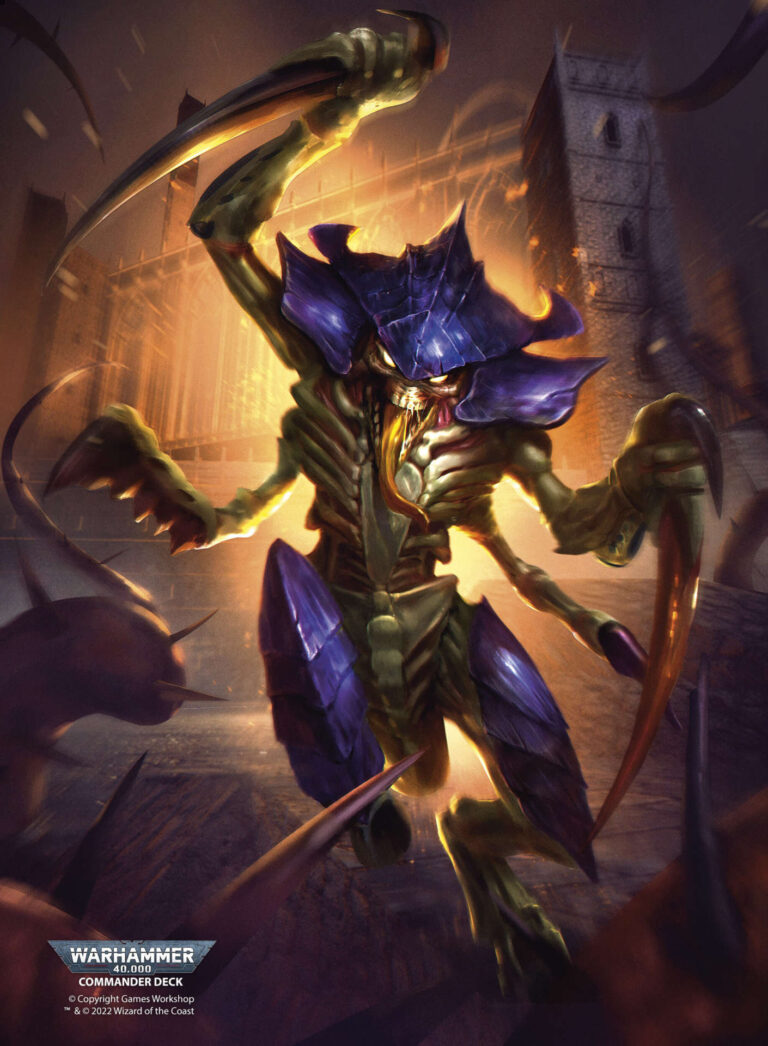 Tyranid Warrior by Sergio Cosmai 
