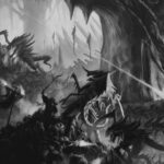 Tyranids vs Space Marines by MC dibujante (mc_dibujante)