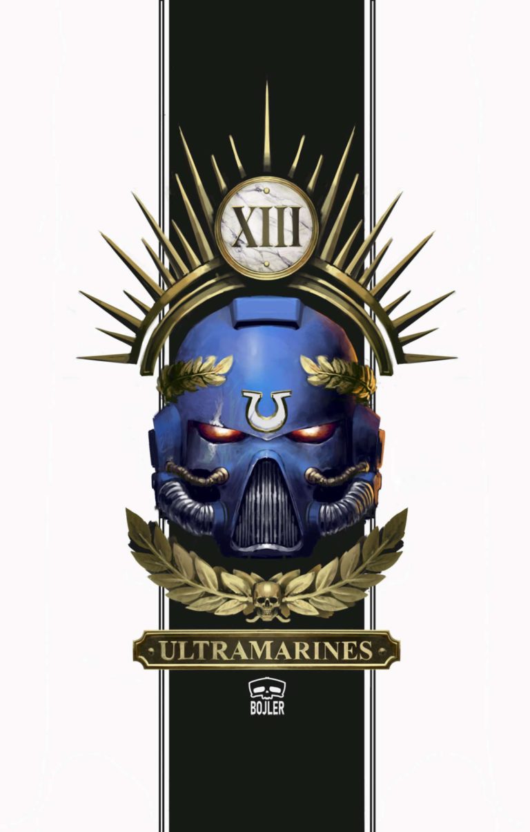 Ultramarines Helmet by Bojler b 