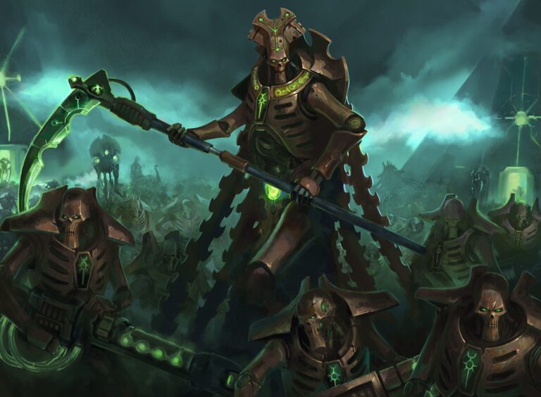 Necron Overlord by David Sondered 