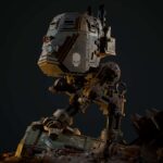 40k Sentinel by Mark Ranson (Inspired Polygons)