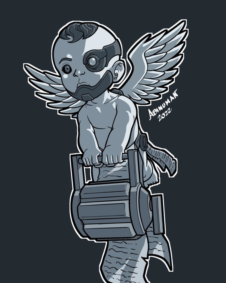Ammo Cherub by Judd Abinuman Ammo Cherub by Judd Abinuman