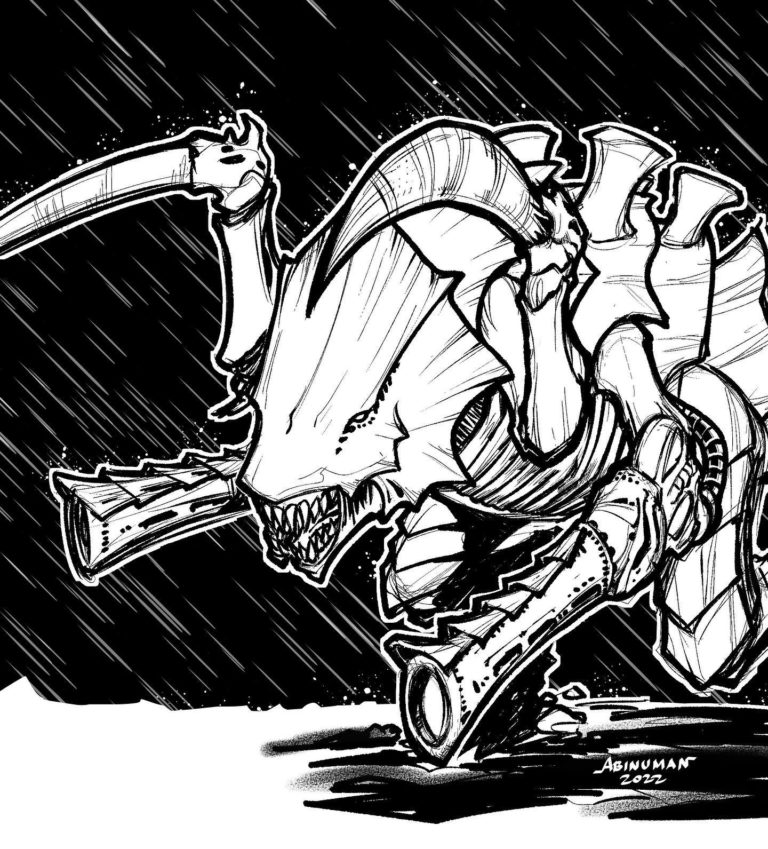 Barbed Hierodule by Judd Abinuman Barbed Hierodule by Judd Abinuman