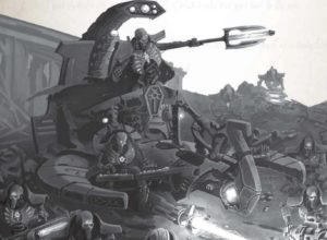 Warhammer 40K Catacomb Command Barges Artwork