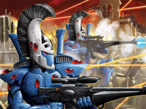 Warhammer 40K Dire Avengers Artwork