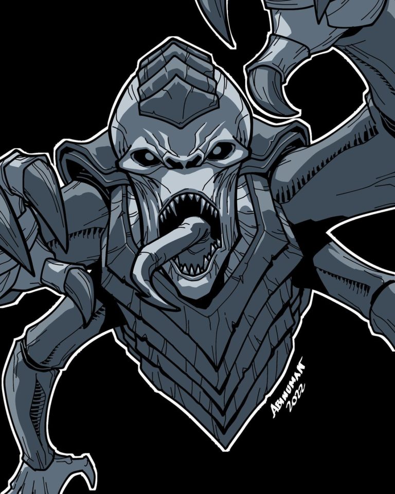 Genestealer by Judd Abinuman 