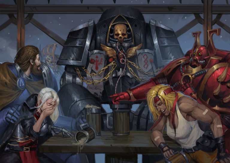 Grimdark and Goodtimes by Daniel Purnama 
