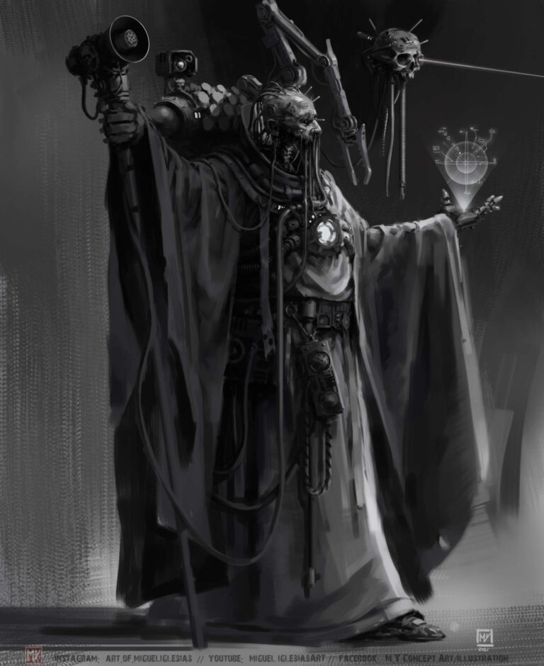 Herald of the Mechanicus by Miguel Iglesias 