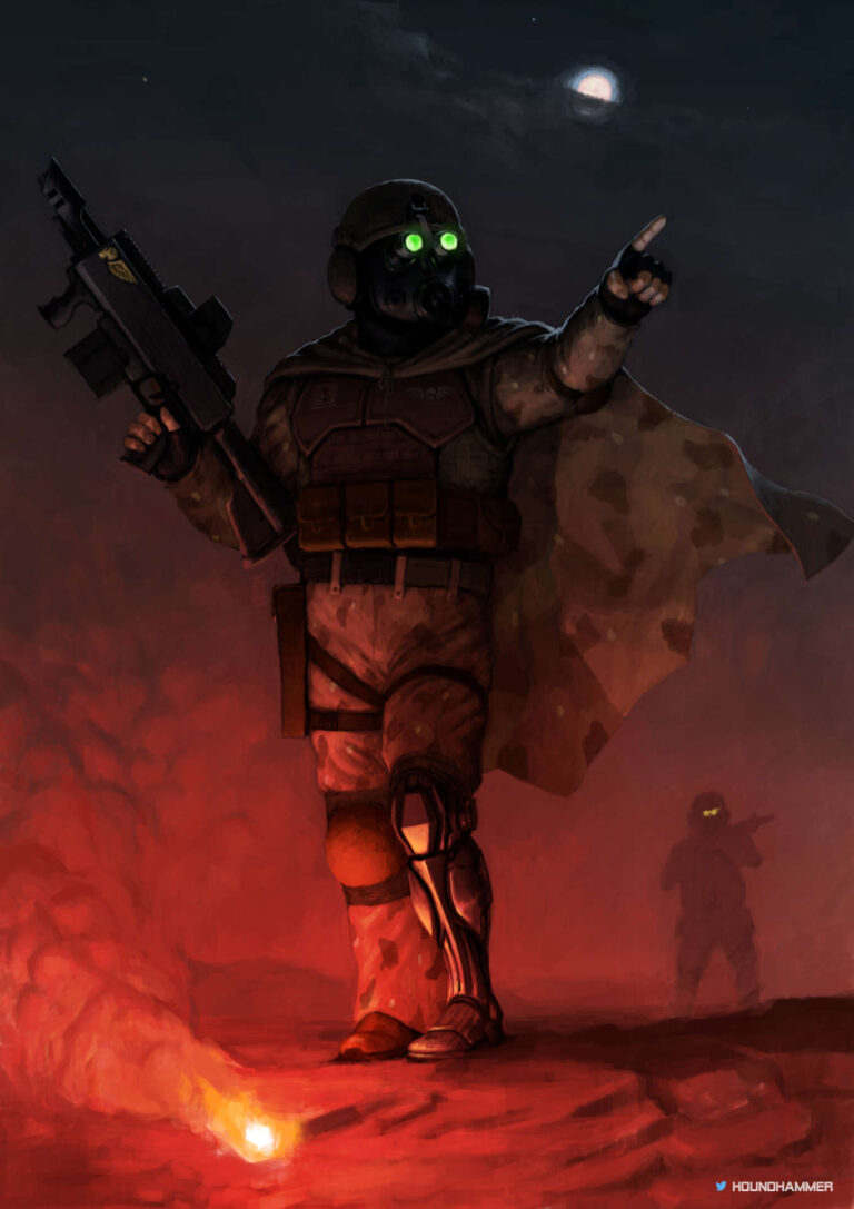 Imperial Guard by Wulfric Hilston 