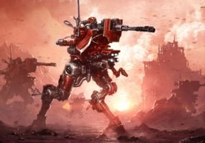 Warhammer 40K Ironstriders Artwork