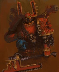 Khorne Berzerker by Maciej Dzięcioł