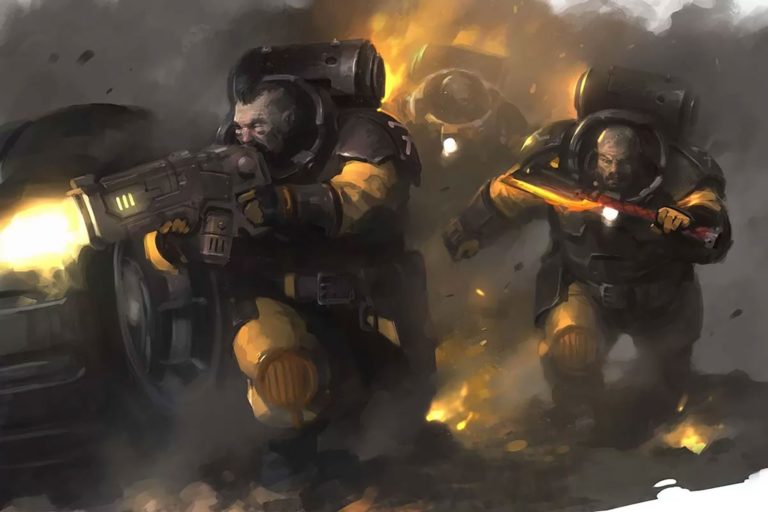 Kronus Hegemony Hearthkyn Warriors by Jaime Martinez 