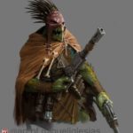Kroot Warrior by Miguel Iglesias (art.of.migueliglesias | MIglesiasArt)