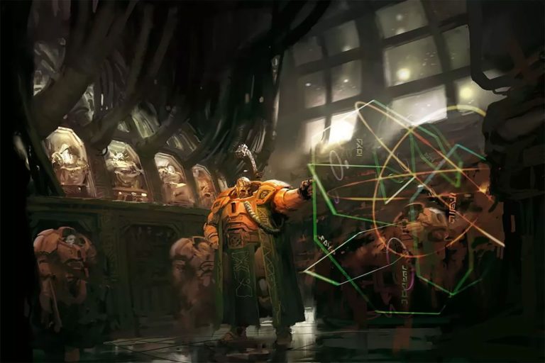 Leagues of Votann Council by Paul Dainton 