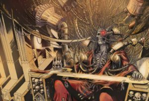 Warhammer 40K Emperor of Mankind Artwork