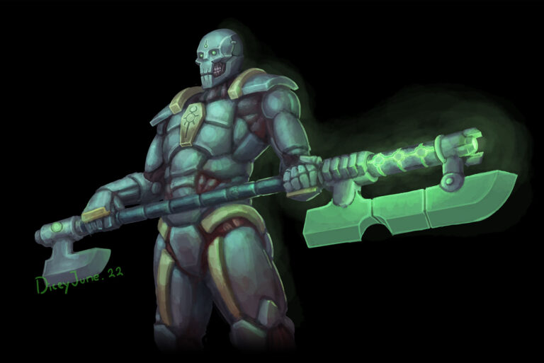 Necron Pariah by Dicey June 