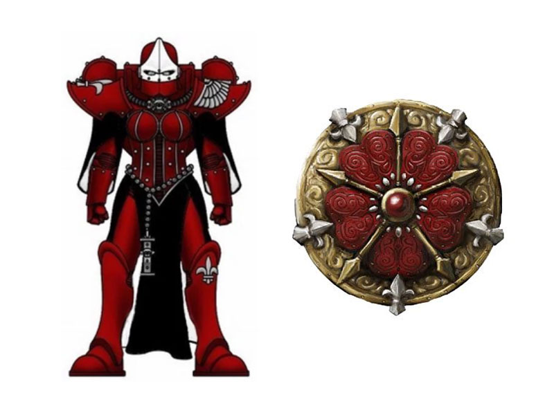 Order of the Bloody Rose Warhammer 40K Artwork - 40K Gallery