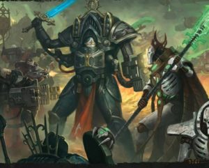 Warhammer 40K Paragon Warsuits Artwork