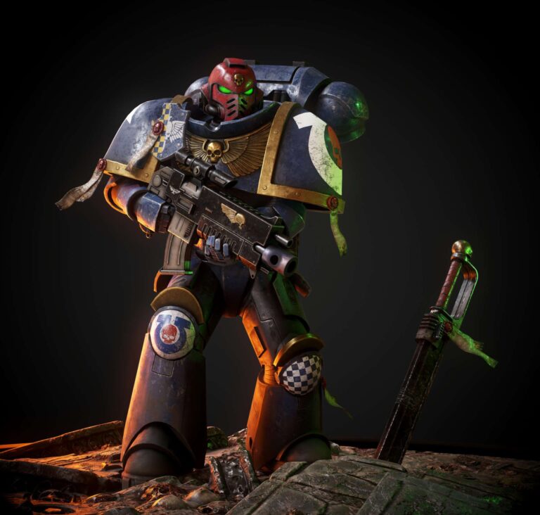 Primaris Space Marine Intercessor by Mark Ranson 
