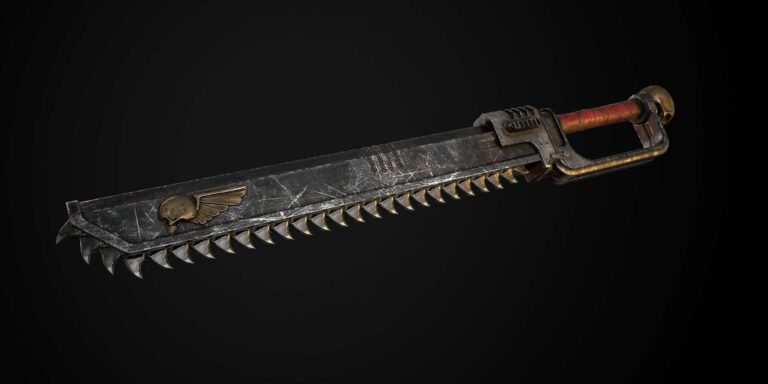 Space Marine Chainsword by Mark Ranson 