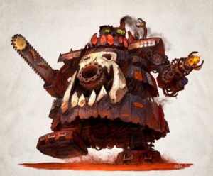 Warhammer 40K Stompas Artwork