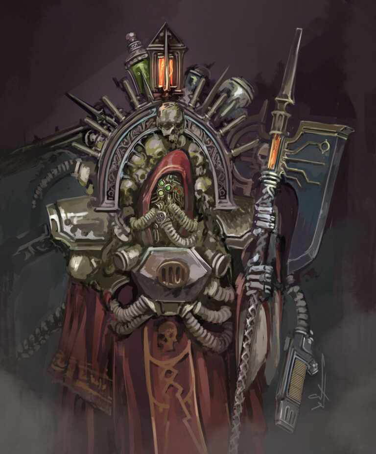 Tech-Priest by Nictanova 