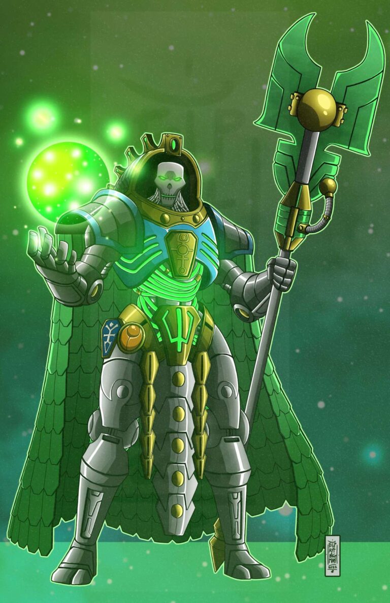 Trazyn, The Infinite by Charles Bautista 
