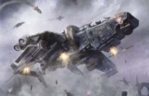 Warhammer 40K Vulture Gunships Artwork