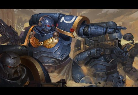 Space Marines - Art by Daniel Purnama - 40K Gallery