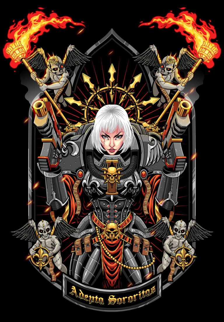 Adepta Sororitas by Aldrin Ajes Adepta Sororitas by Aldrin Ajes